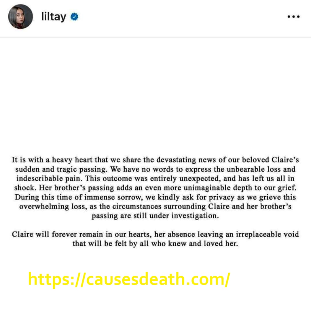 Lil Tay Causes Of Death 