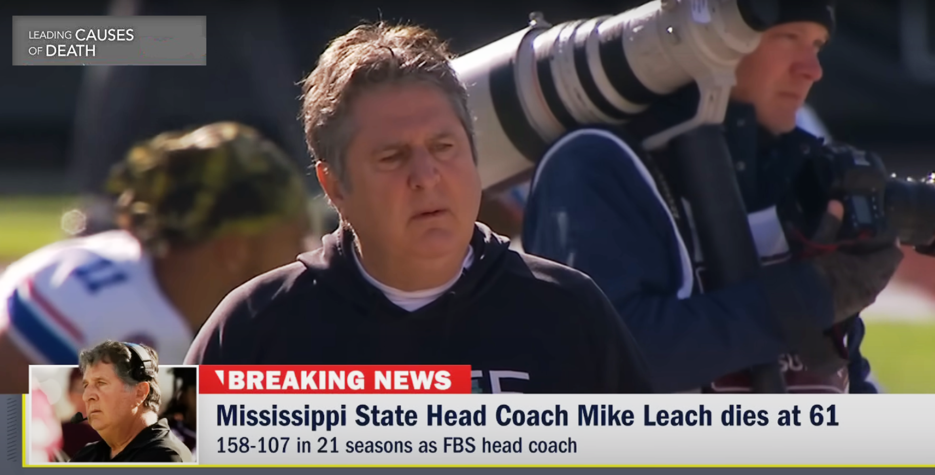 Mike Leach's Passing Exploring the Cause of Death