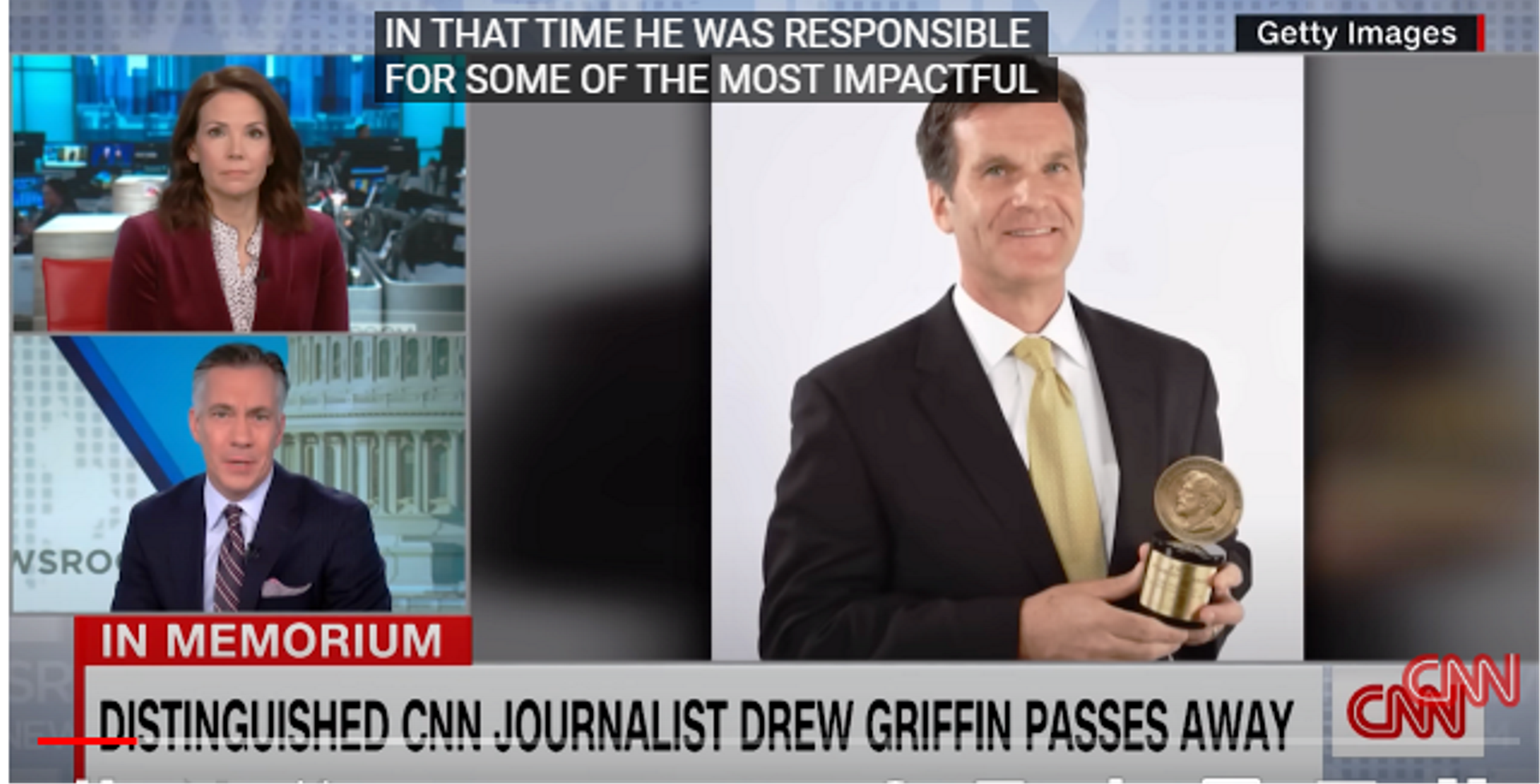 CNN Pays Tribute to Drew Griffin