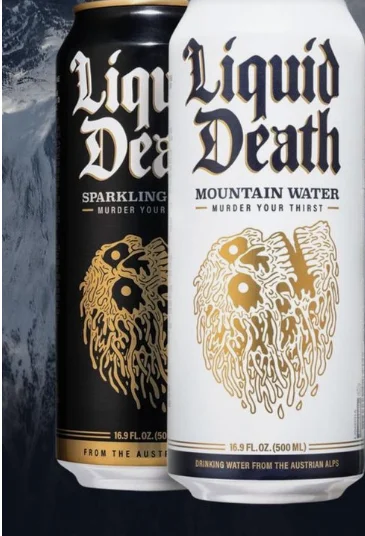 Liquid Death Canned Water