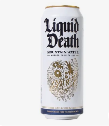 Liquid Death Canned  Water