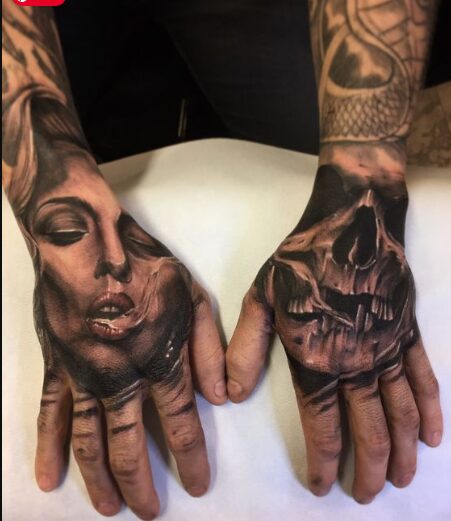 Hand Tattos 